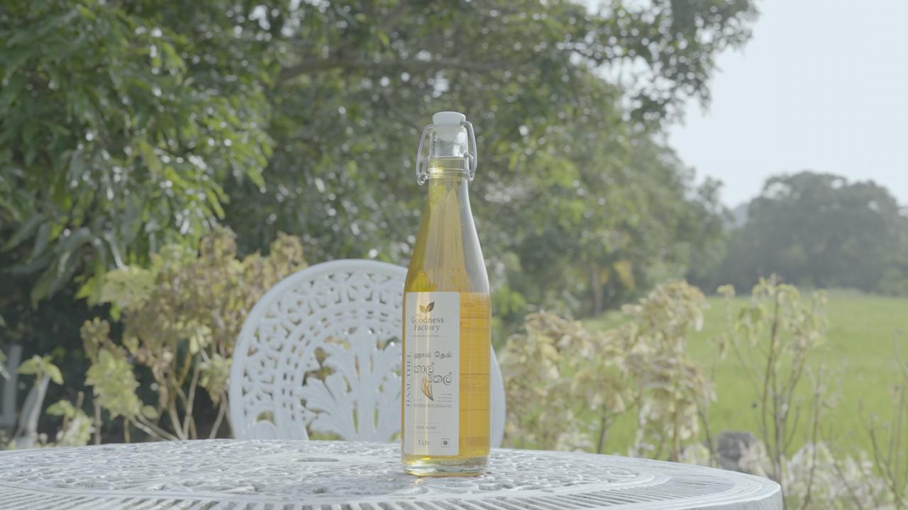 Premium refined rice bran oil